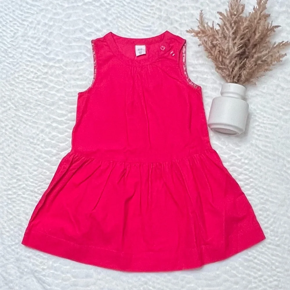 Gap corduroy hot pink dress size 3T